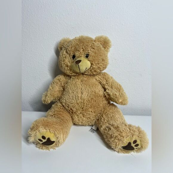 Vintage 2001 The Bear Factory Curly Bear Plush 16” Retired Stuffed Animal Gift - Picture 1 of 6